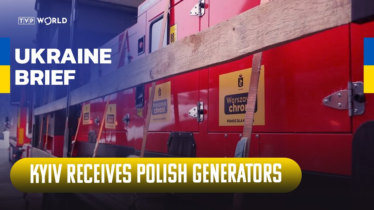 Kyiv receives Polish generators as blackouts deepen | Ukraine Brief ...