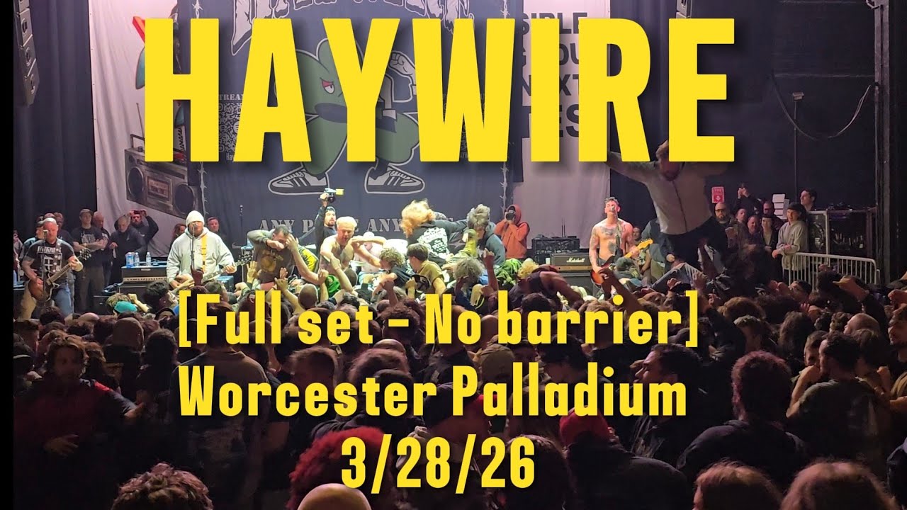 Haywire live - [Full set - No barrier!] (w/ Ken Casey + COA ...
