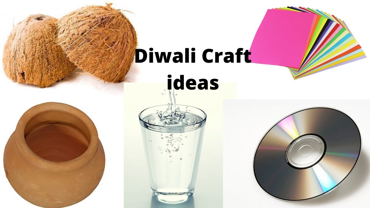 Diwali Decoration Ideas at Home DIY Diwali craft ideas 2020 6 Best