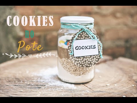 Como fazer Cookies no Pote | por Isa Ribeiro - Na nossa vida