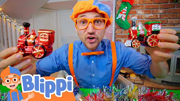 Blippi Visits A Christmas Tree Farm | Educational Videos For Kids