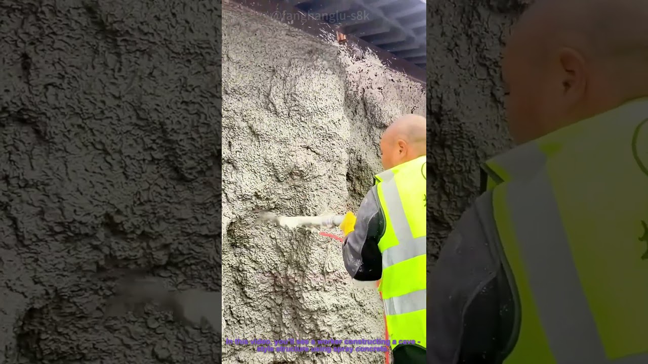 Building Cave - Style Structure with Spray Concrete