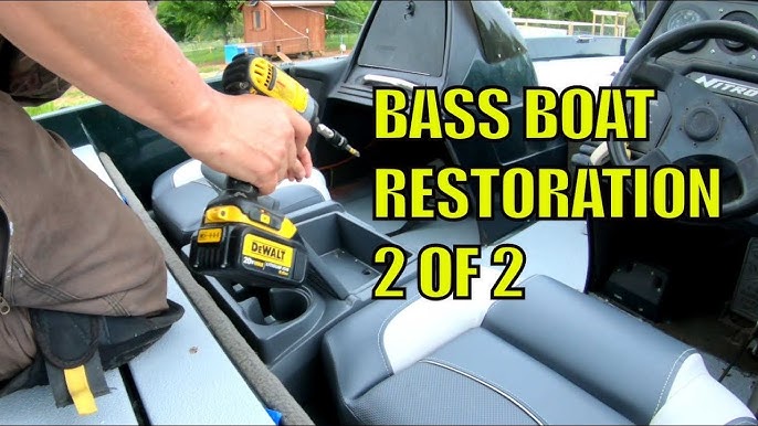 Nitro Bass Boat Restoration Project 1 of 2. 1994 Nitro 190DC  #boatrestoration 