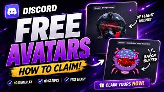 🔥 How to Claim FREE Discord Avatar Decorations with a Script! (BF Helmet + Baron Buffed)