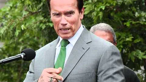 Arnold Schwarzenegger calls "Thomas Aquinas" churc...