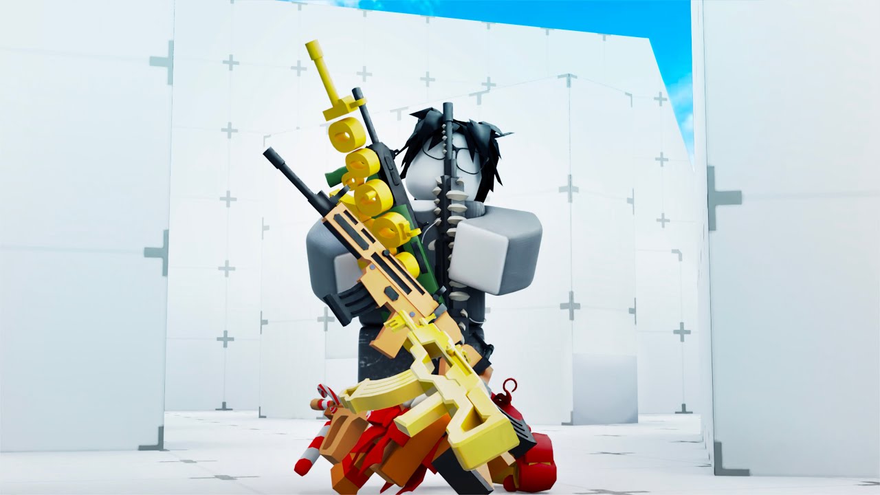 Winning with every ar skin in rivals - YouTube