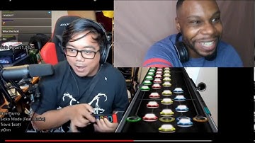 Guitar Hero Sicko Mode Reaction- did not get right version