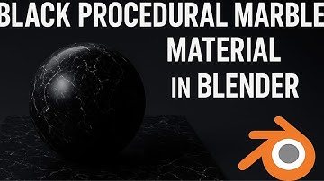 Realistic Procedural Marble Material in Blender | No Textures Needed!