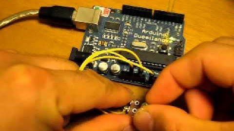 arduinoで可変抵抗から入力してLEDの強弱