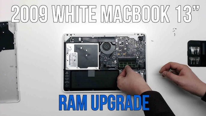 Integration Svinde bort møde 2010 White Macbook A1342 RAM Upgrade - YouTube