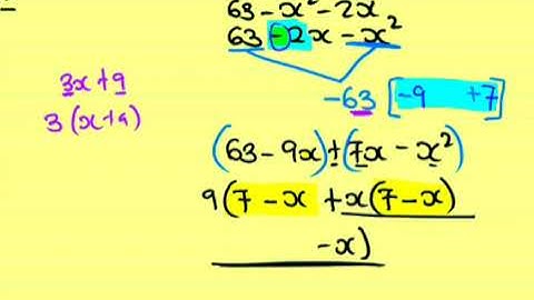 Form 3 Maths - Factorisation (difference of two squares)