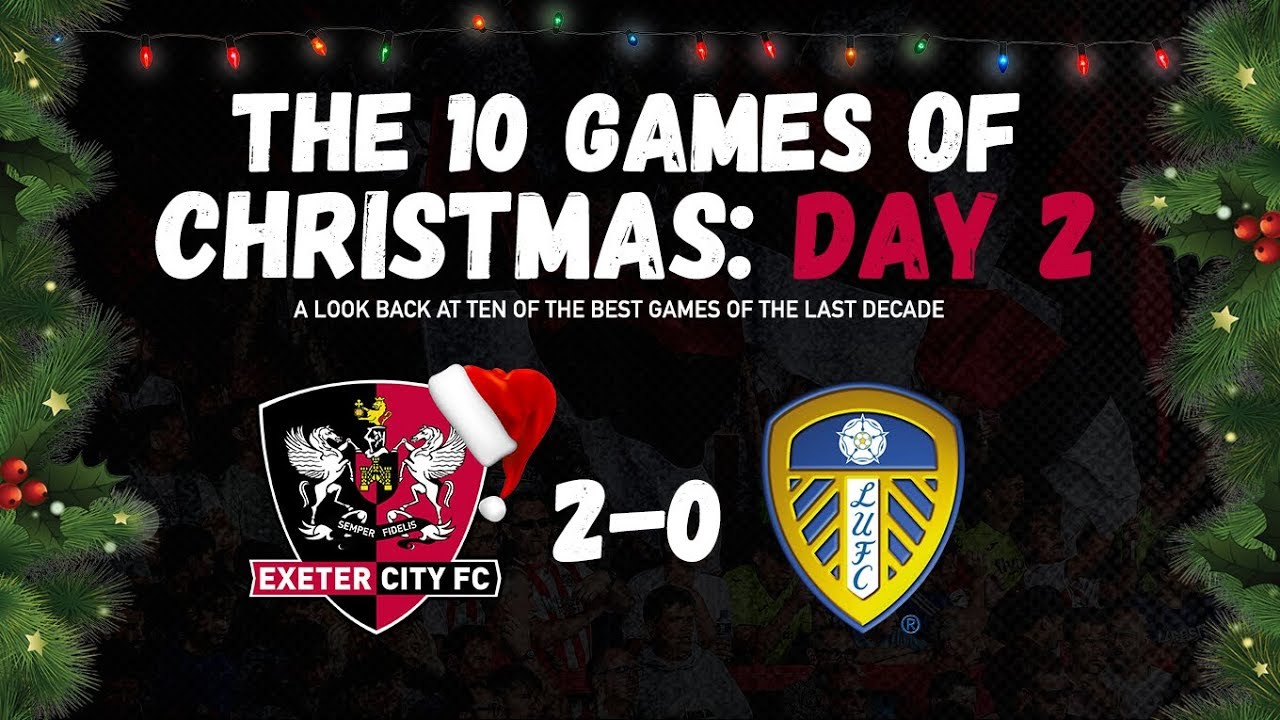 🎅 10 games of Christmas Day 2️⃣ Exeter City Football Club YouTube