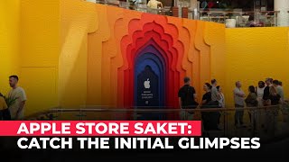 Apple Store Saket: Catch the initial glimpses ahead of its opening