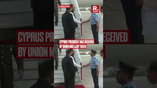 Cyprus President Nikos Christodoulides Arrives In New Delhi