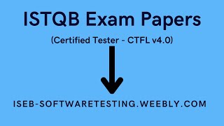 ISTQB Introduction and Syllabus ISTQB Certified Tester - CTFL v4.0