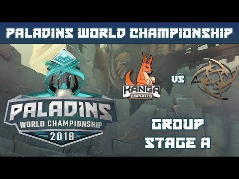 Paladins World Championship 2018: Group Stage A - Kanga Esports vs. Ninjas in Pyjamas
