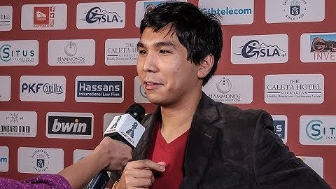 Round 1 Gibraltar Chess post-game interview with Wesley So