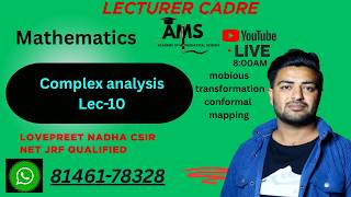 complex analysis 10, master cadre, Lecturer cadre Math |