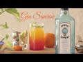 Gin Sunrise - Easiest GIN Cocktails to Make at home | Bombay Sapphire Cocktail