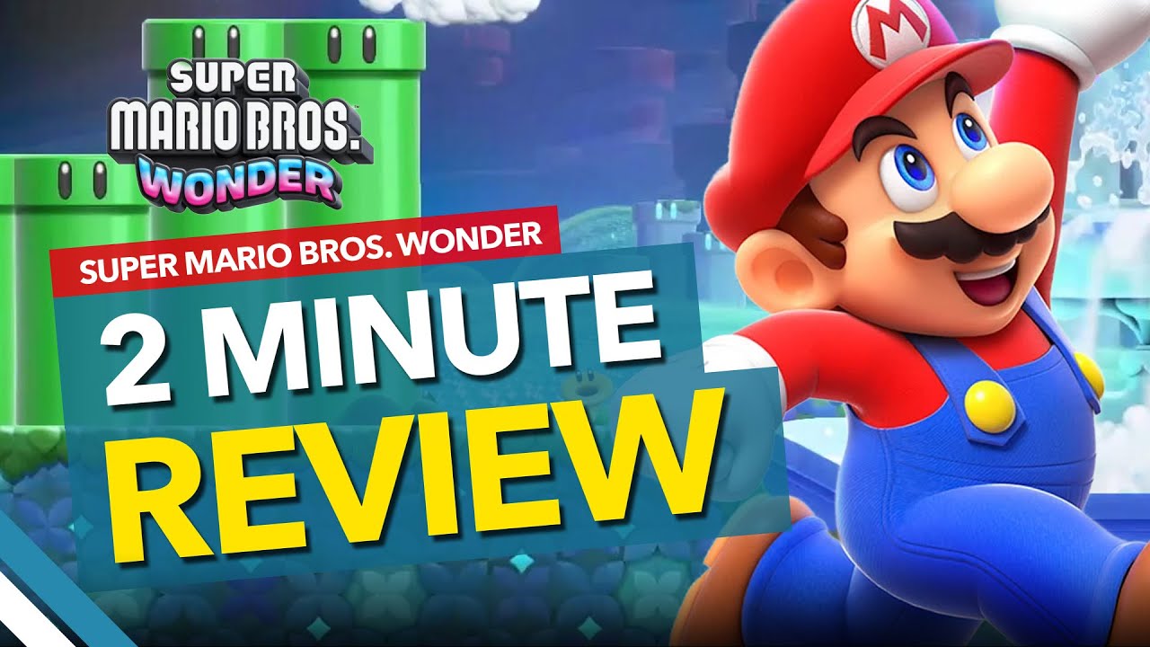 Super Mario Bros. Wonder REVIEW in 2 Mins! 