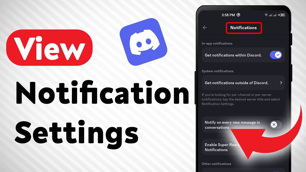 How to View Notification Settings On Discord (Updated) - YouTube