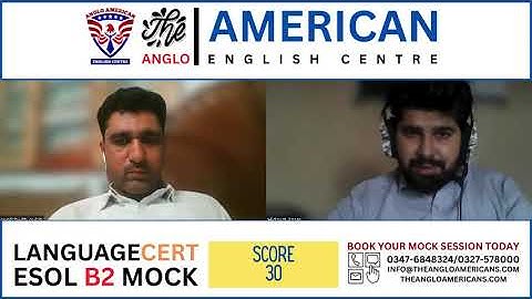 LanguageCert ESOL Speaking Mock Exam With Feedback | LanguageCert Speaking Mock Test Practice