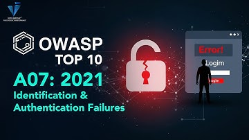 OWASP Top 10 | A07: 2021 - Identification & Authentication Failures