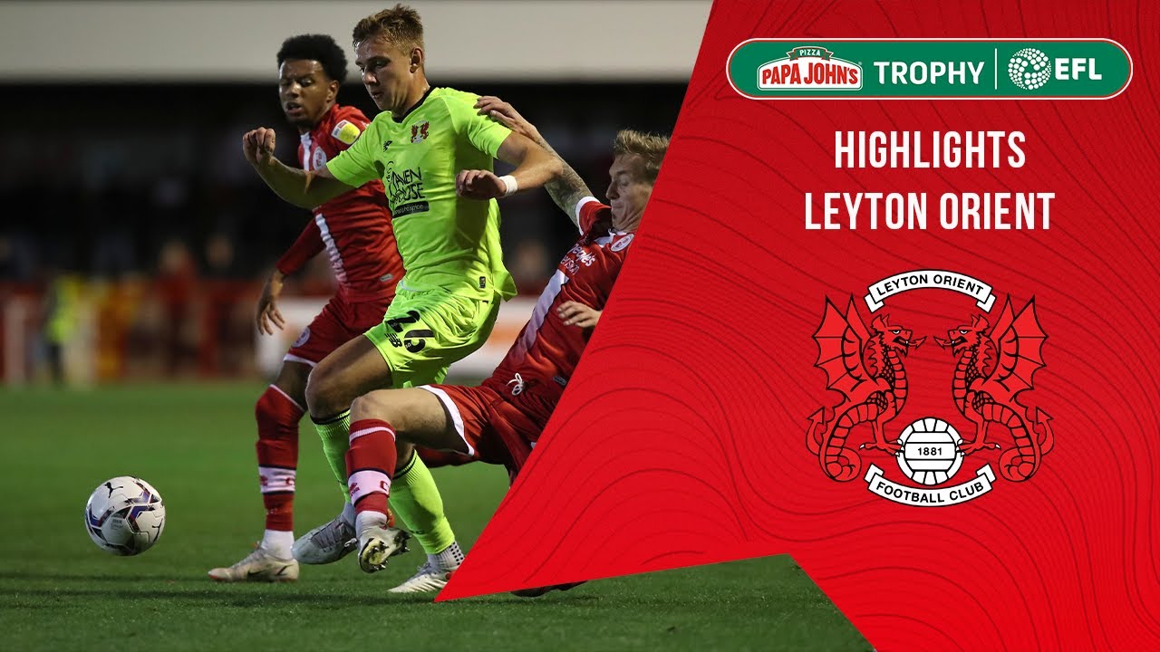HIGHLIGHTS | Crawley Town vs Leyton Orient - YouTube
