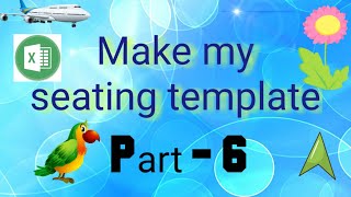 Make my seating template part6