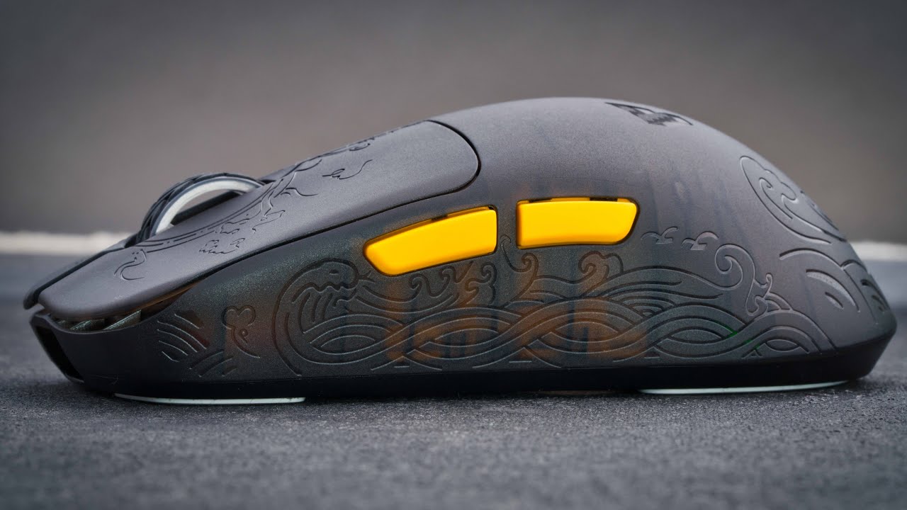 JamesDonkey RSR7 Ultra Carbon Fiber Gaming Mouse - YouTube