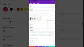 "Form Error" Design Tab Settings For Divi Testimonial Form