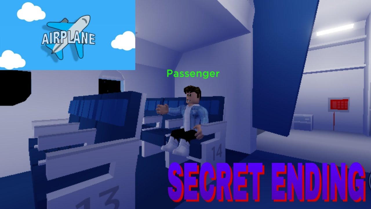 Airplane Story Secret Ending ROBLOX YouTube 