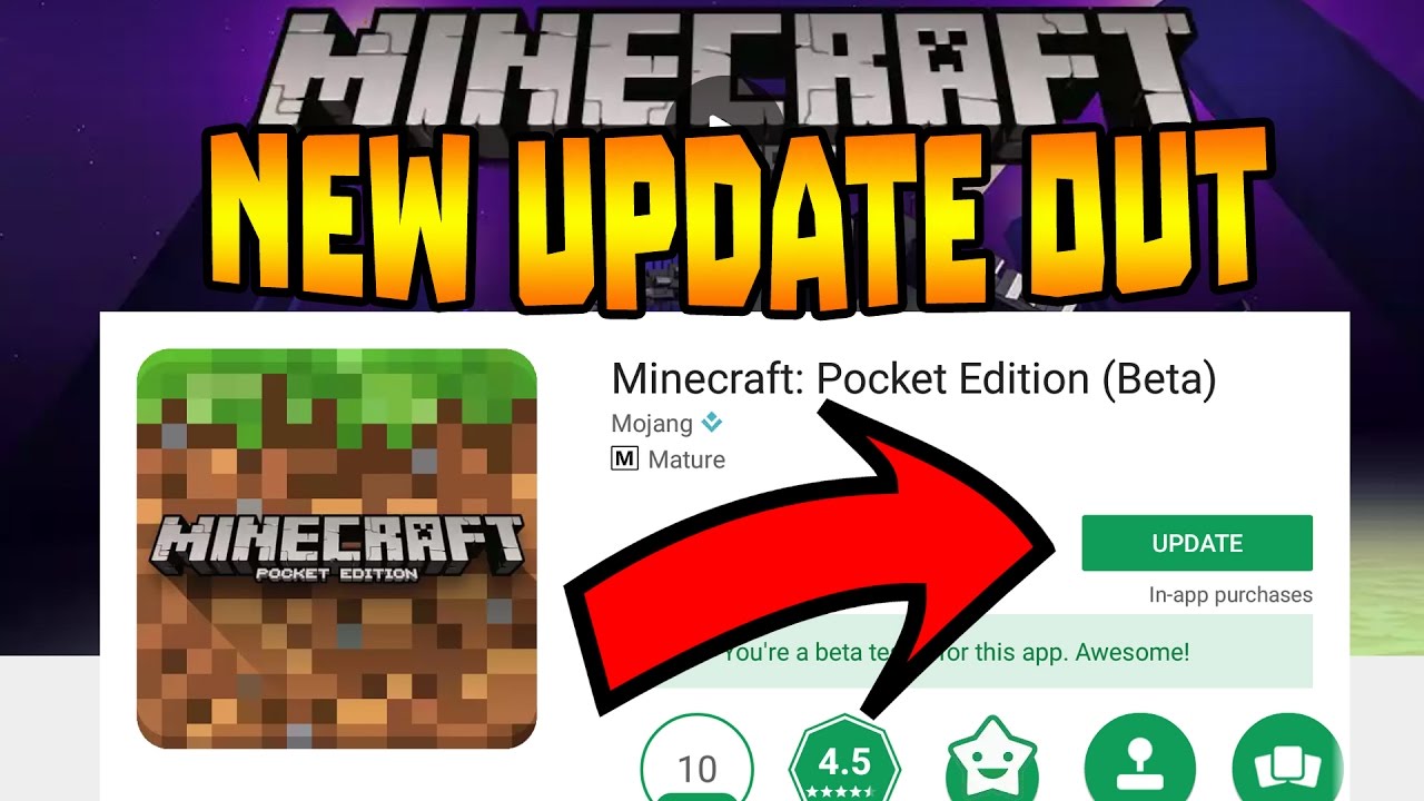 MCPE 1.0 BUILD 3 UPDATE!!! - Changelog & Music? - Minecraft PE (Pocket Edition)