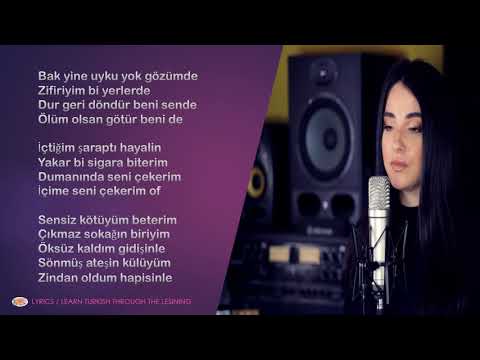 Lyrics/ Learn Turkish Through The Music: Bak yine uyku yok gözümde