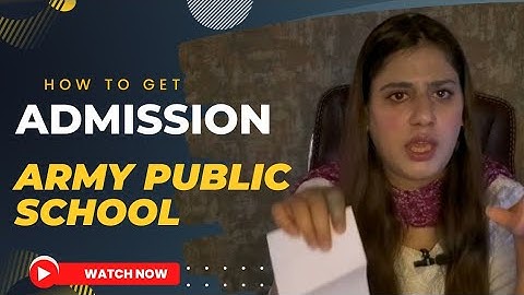 How to get admission in APS Army Public School | Usman shahid vlogs