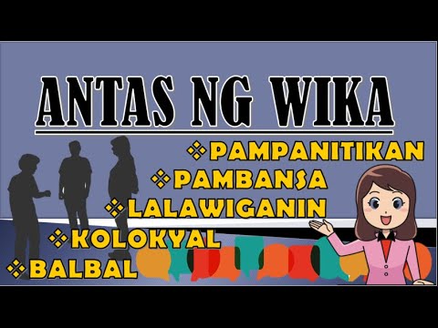 FILIPINO 7 | ANTAS NG WIKA | DepEd MELCs