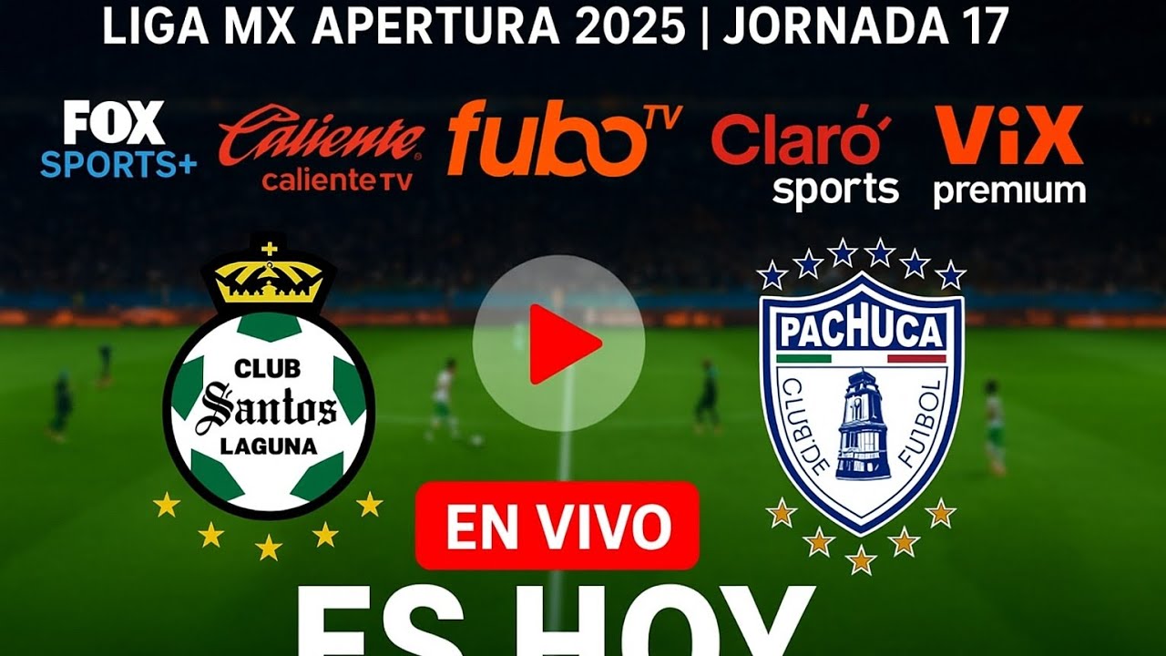 Santos vs. Pachuca EN VIVO, Dónde Ver y a Qué Hora Juega | Jornada 17 ...