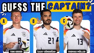 WHO IS THE CAPTAIN? - UEFA EURO 2024 EDITION | DOVICK QUIZ 2024