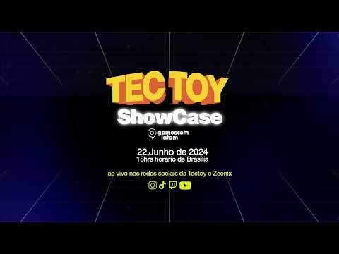 TEASER TEC TOY SHOWCASE: Ao vivo dia 22/06 as 18:00