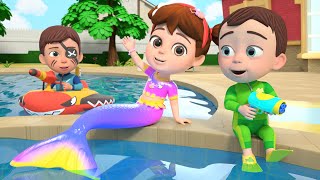 Little Mermaid Song | Swimming Song and more Sing Along Kids Songs