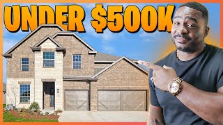 Dallas Texas' MASSIVE  New Construction Homes UNDER $500K | Moving To Forney Tx