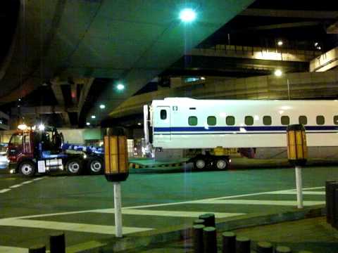 新型新幹線 N700系3000番台 陸送 Youtube 新型新幹線 N700系3000番台 陸送 Youtube