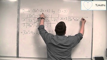 OCR MEI Core 1 7.06 Polynomial Division: Grid Method vs Long Division Method