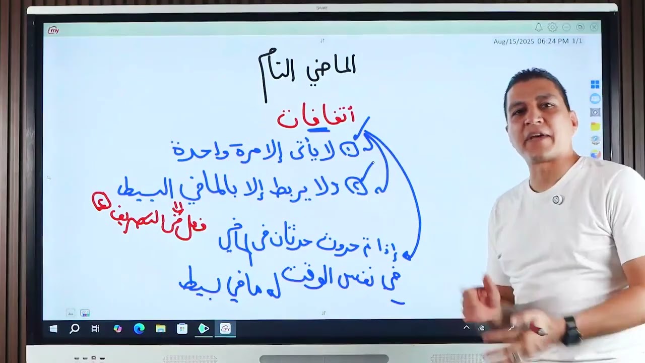 زمن الماضي التام the past perfect tense 