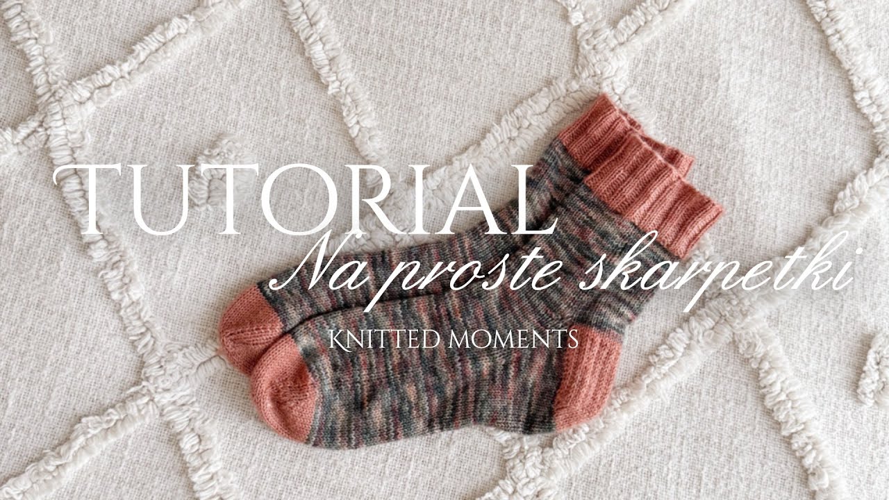 TUTORIAL: Proste skarpetki na drutach metodą Magic Loop