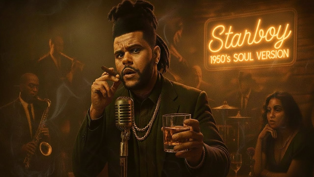 The Weeknd - Starboy (Full Album) | 1950's Soul Version