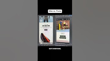 Nike vs. Puma #webdesigner #uxdesign #ux #ui #uiux #uxdesigner #uxtips