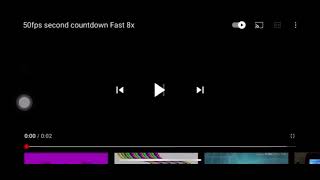 50fps second countdown Fast 10x Net Worth