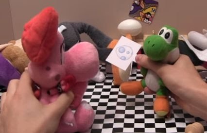Yoshi and the Lost Egg - Birdo Ending - It's time to focus on the task at hand, and see what Birdo has to say about the egg.