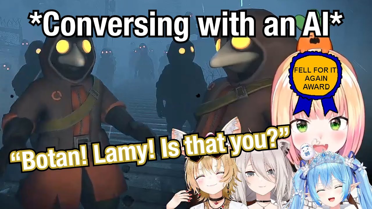 Innocent Nenechi falls for EVERY mimic with Botan, Lamy & Polka (Mimesis)